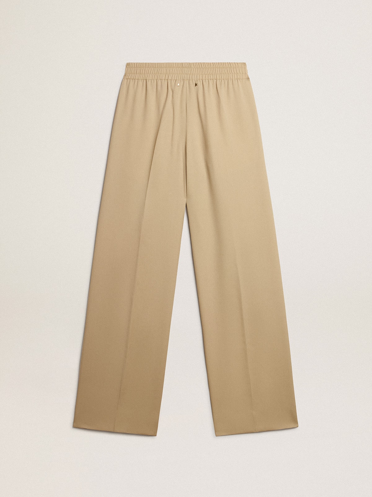Women’s sand-colored joggers