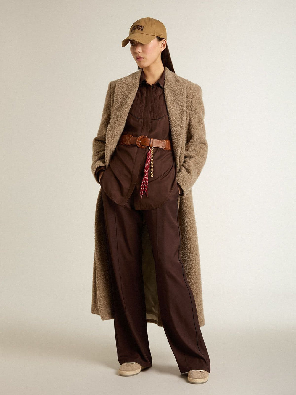 Women's brown jogging pants