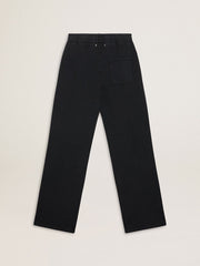 Women's navy blue joggers