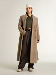 Women's cropped polo in military-green jersey with embroidery