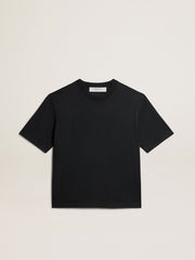T-shirt in washed black with reverse logo on the back - Jersey Capsule