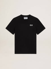Black Star Collection T-shirt with contrasting white logo and star