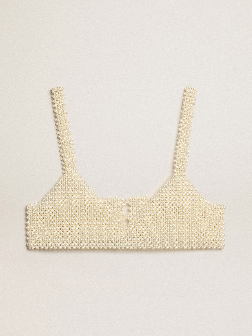 Women’s string of pearls top