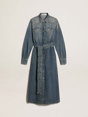 Women’s denim shirt dress Golden Goose