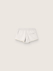 Star women’s shorts in gray melange fleece