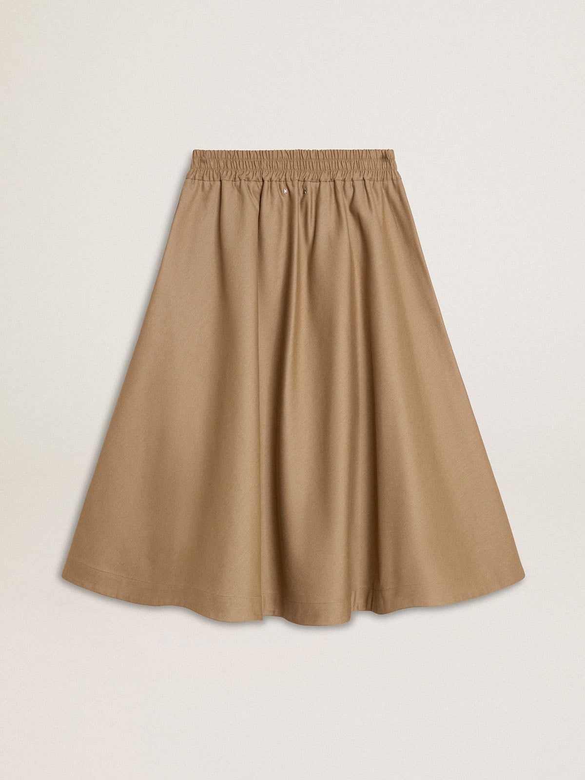 Women’s beige circle skirt
