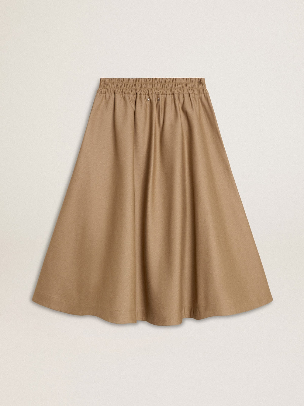 Women’s beige circle skirt