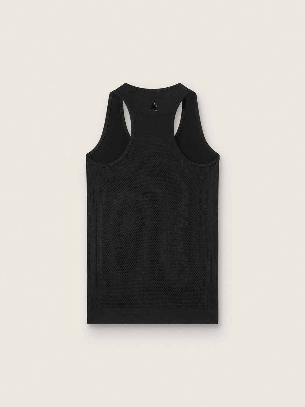 Women's black sports tank top
