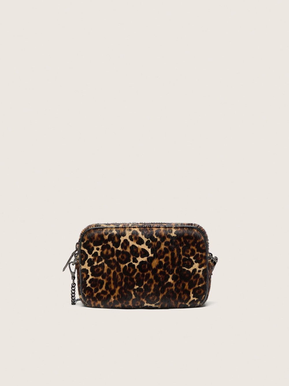 Mini Star Bag in animal-print pony skin with tone-on-tone star