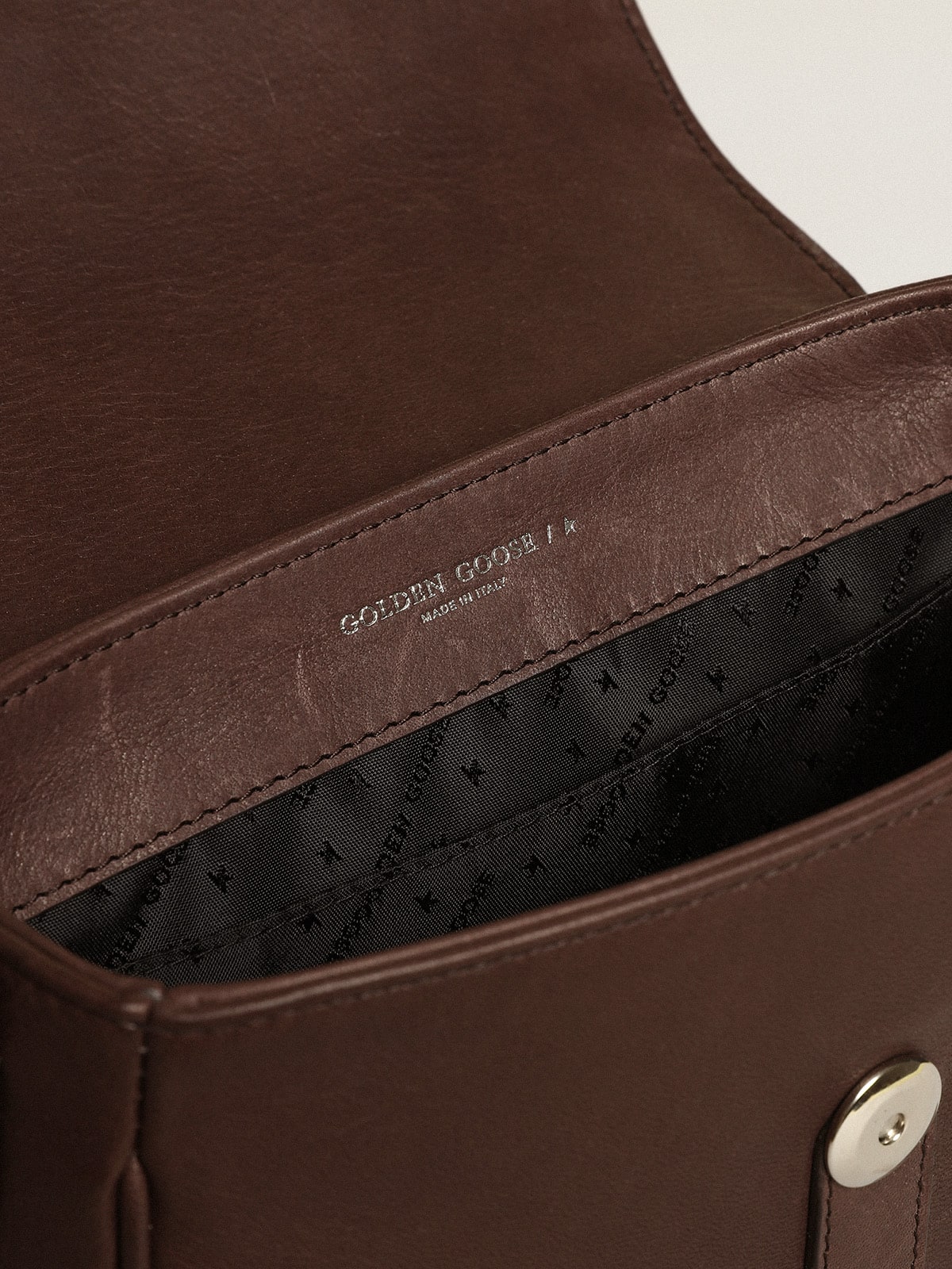 Women's Francis Bag small in dark brown leather