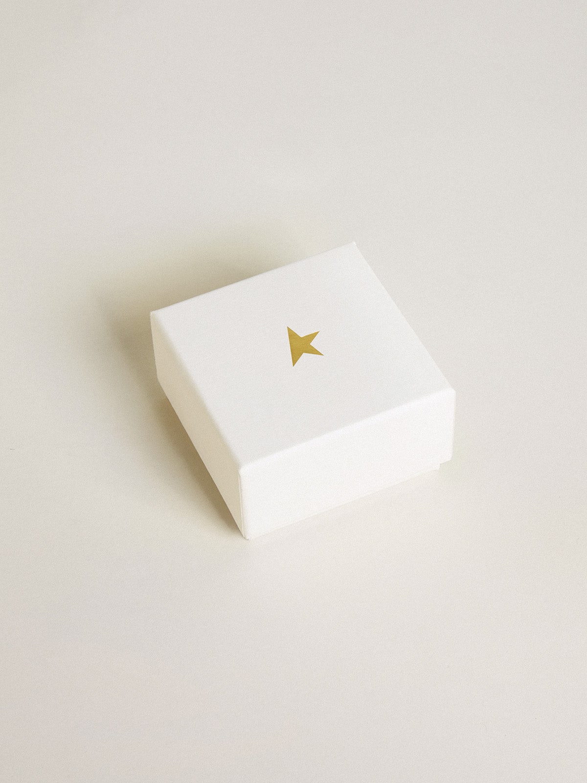 Letter Y charm in gold-colored brass with crystals