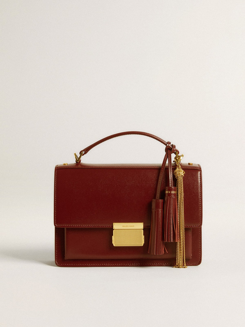 Bag chain in gold-colored brass