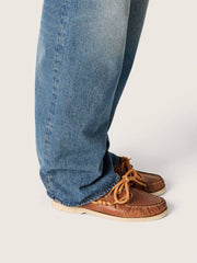 Women's Cruise loafer in tobacco-colored leather