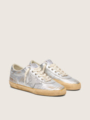 Men's Super-Star LAB in metallic nappa with silver TPU star