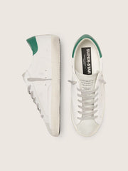 Men’s Super-Star with perforated star and green heel tab