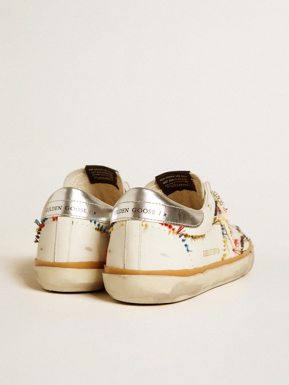 Men’s Super-Star LTD with perforated star and metallic leather heel tab