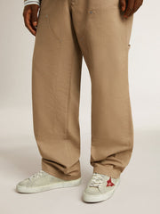 Men's Super-Star LTD in gray suede with red leather star