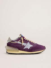 Men’s Marathon with purple nylon upper and white star