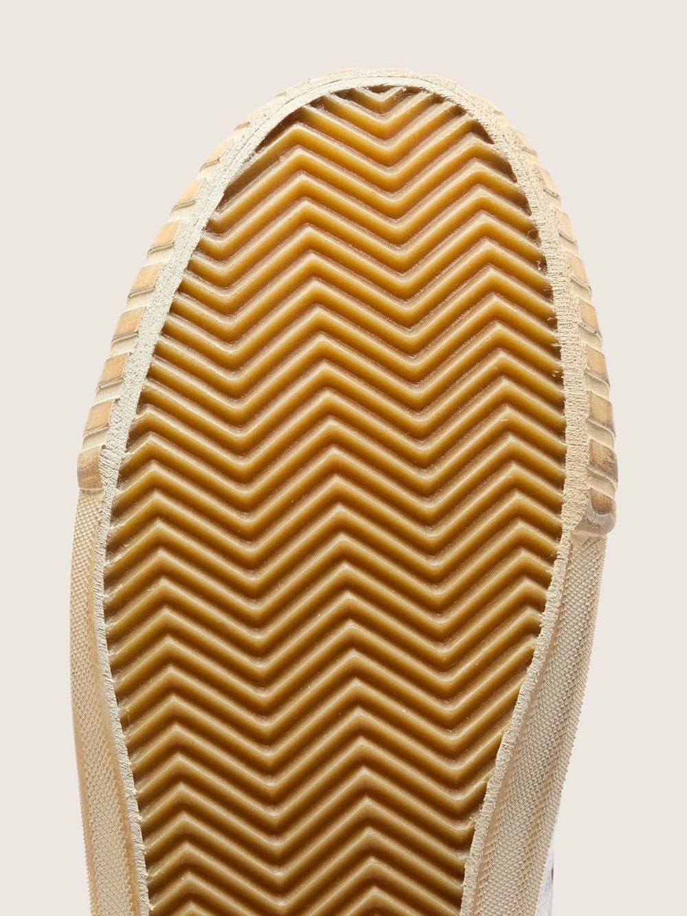 Men’s Mid Star in silver metallic leather with ivory star