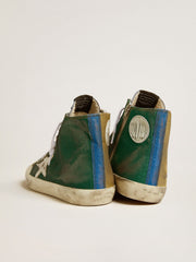 Men’s Francy LAB in golden glitter with white leather star