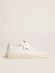 Men's Tenth Star in white leather