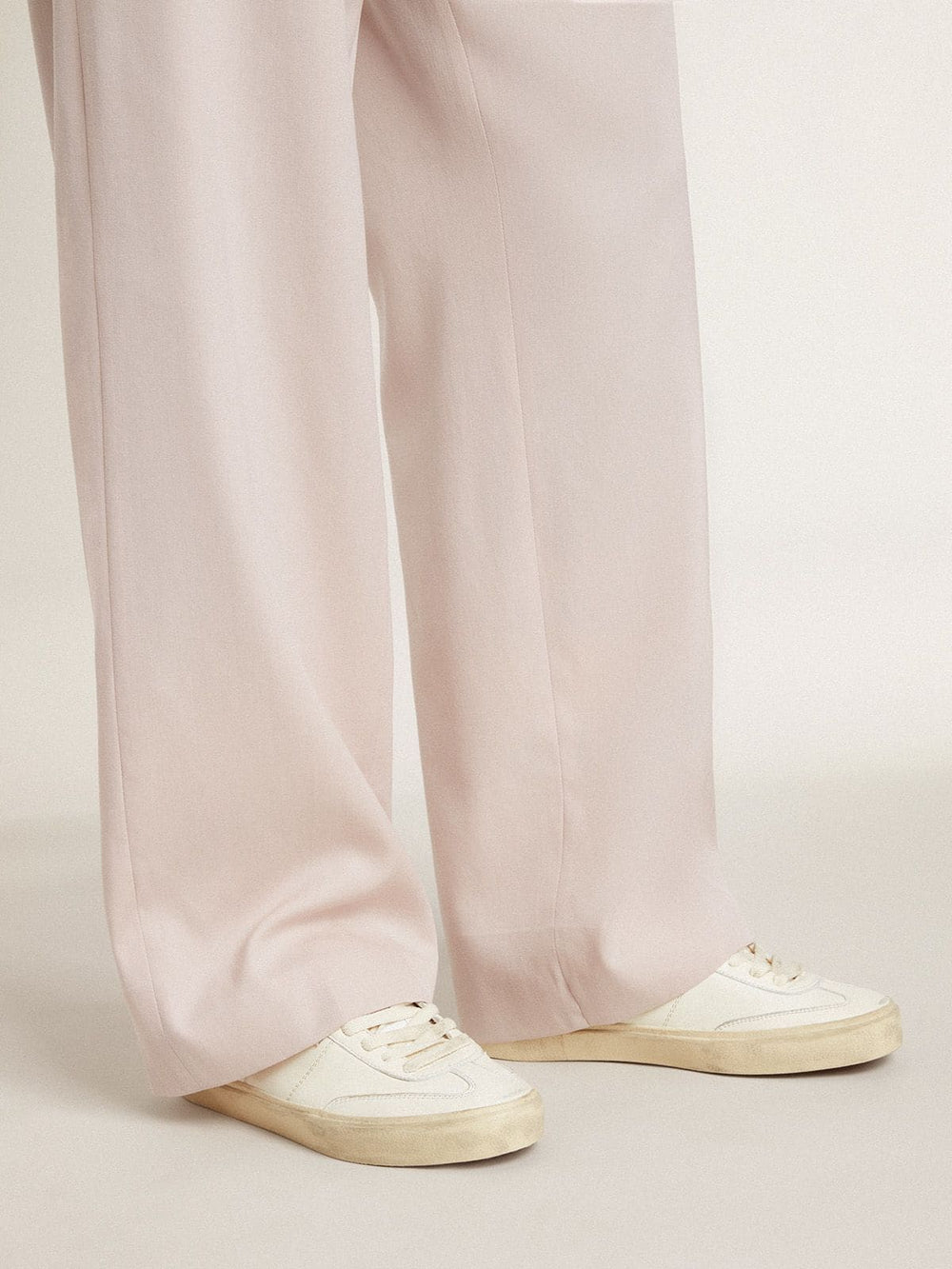 Soul Star in white nappa leather with white leather star