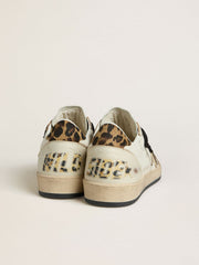 Men's Ball Star Wishes with suede star and leopard-print pony skin heel tab