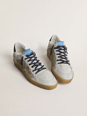 Ball Star LTD with foiled crackle leather star and brown leather heel tab