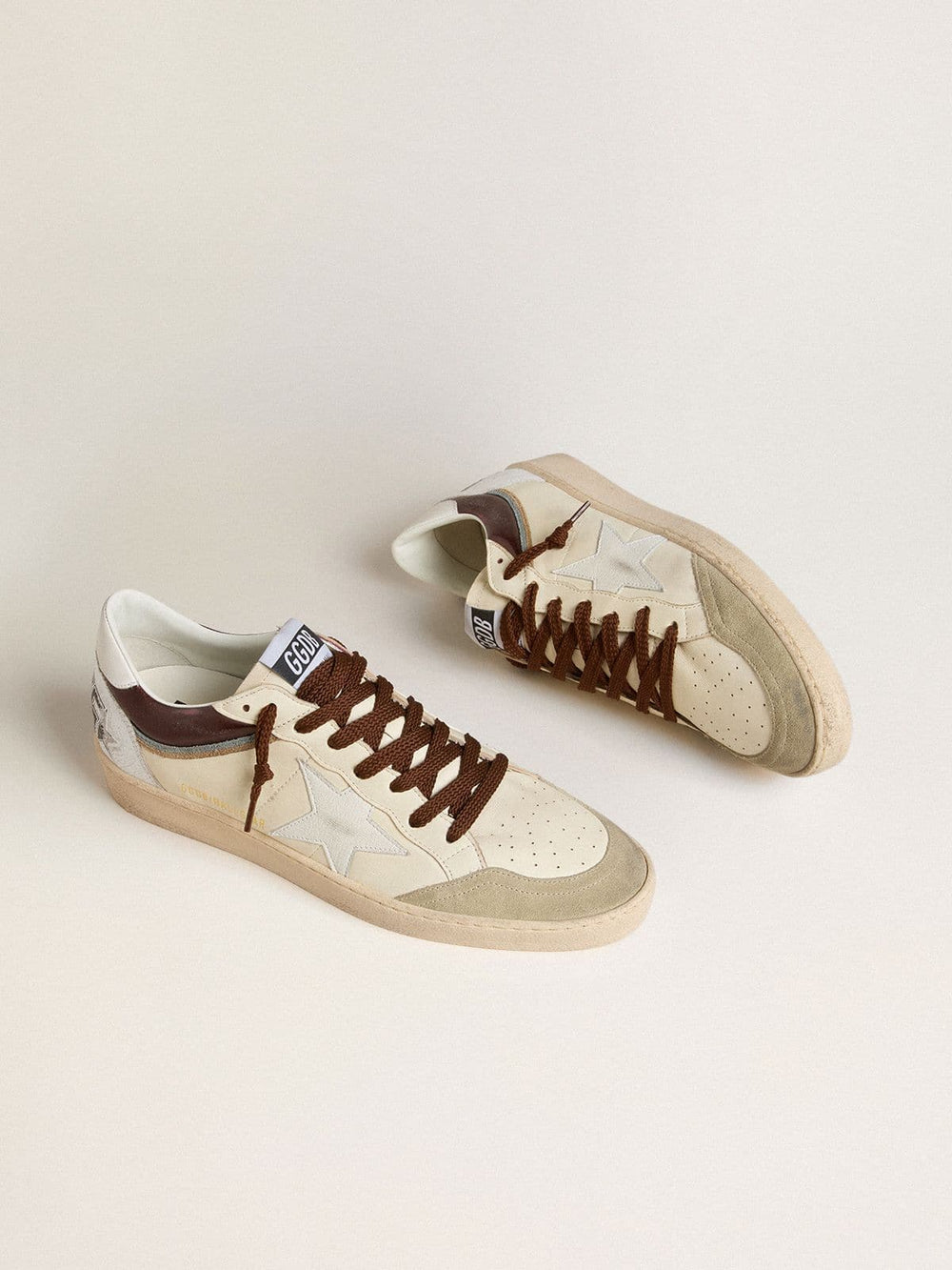 Men's Ball Star LTD in nappa with nappa star and leather heel tab