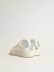 Men’s bio-based Purestar with white star and mirror-effect heel tab