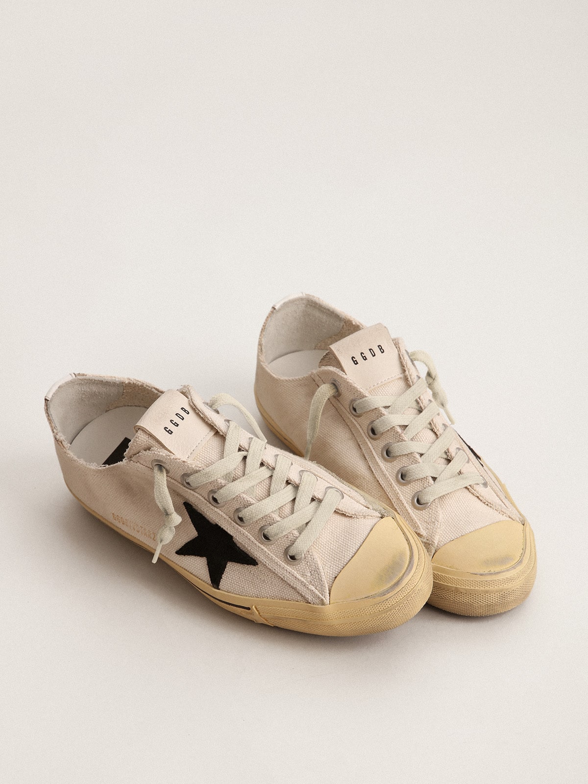 Men's V-Star with black suede star and embroidered lettering