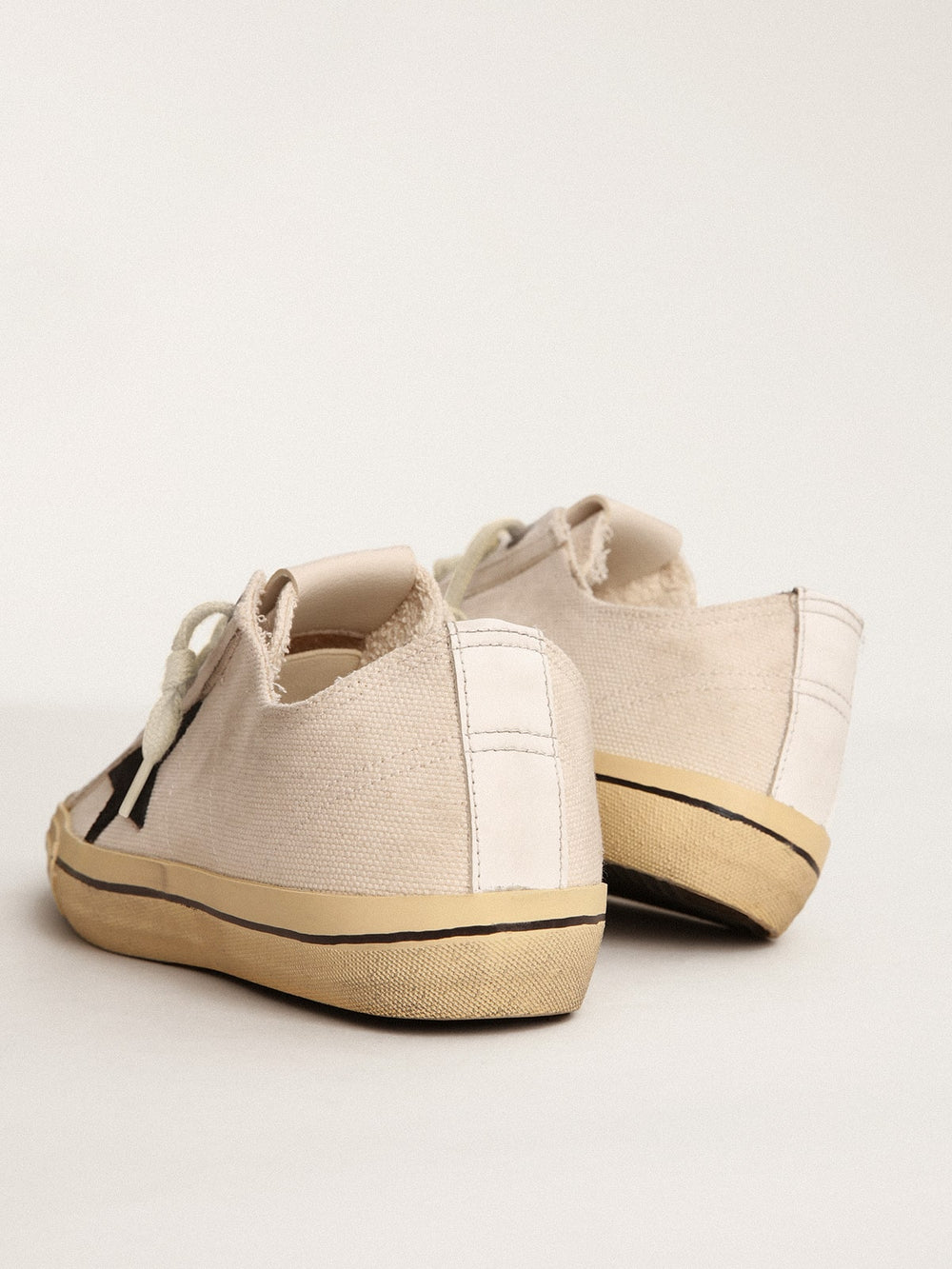 Men's V-Star with black suede star and embroidered lettering