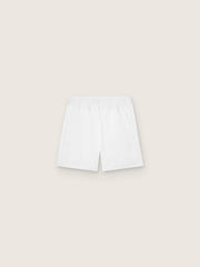 Men's white sports shorts