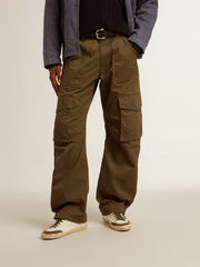 Olive green cargo pants