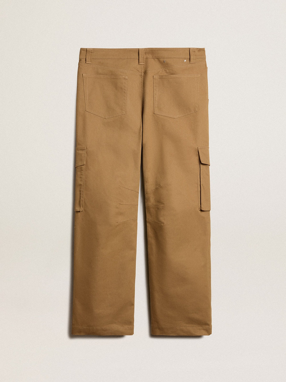 Beige khaki cargo pants