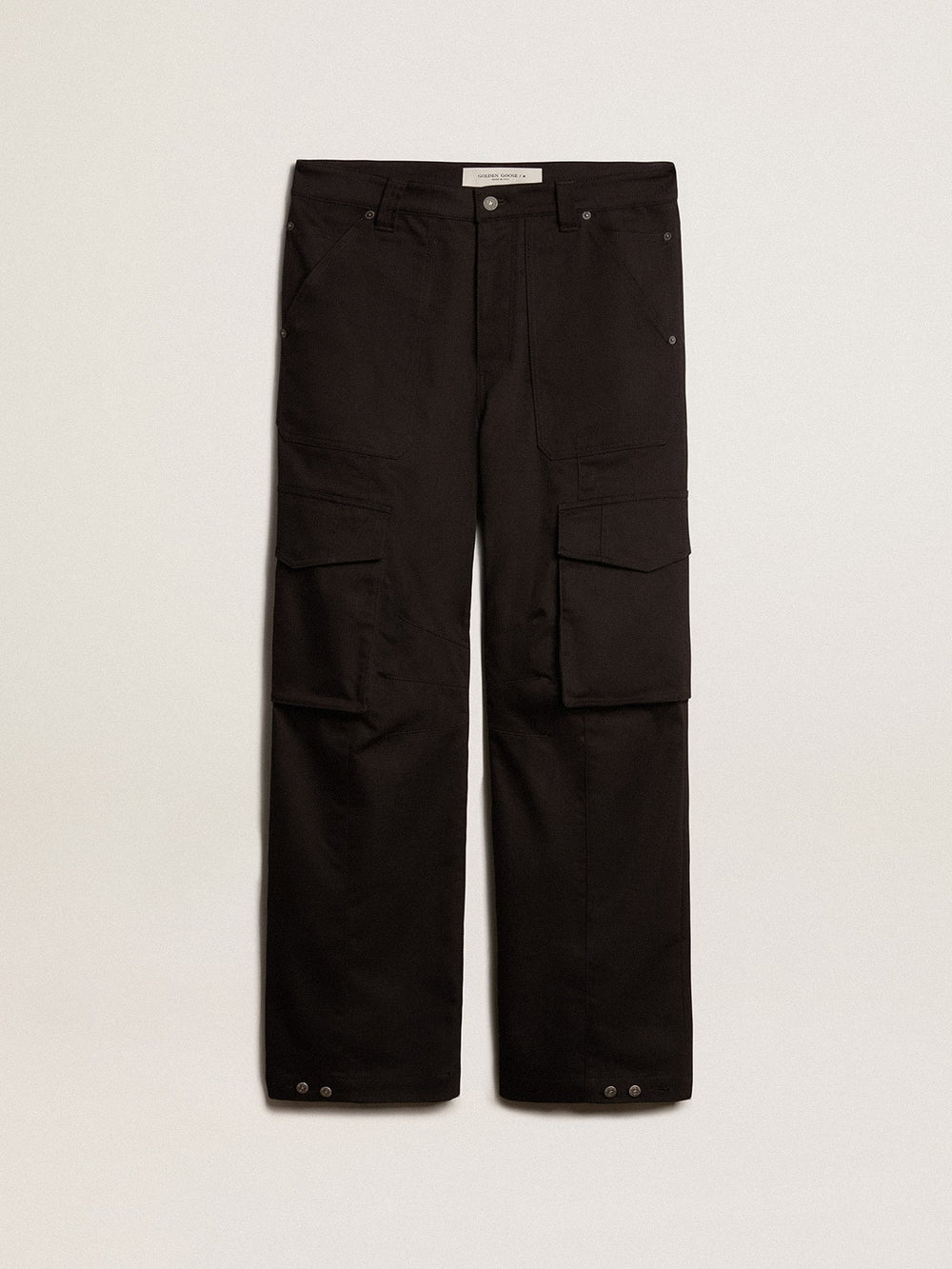 Black cargo pants