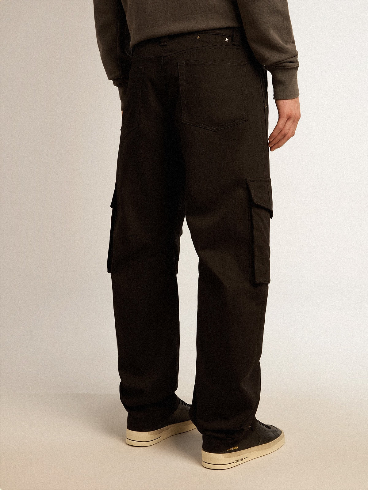 Black cargo pants