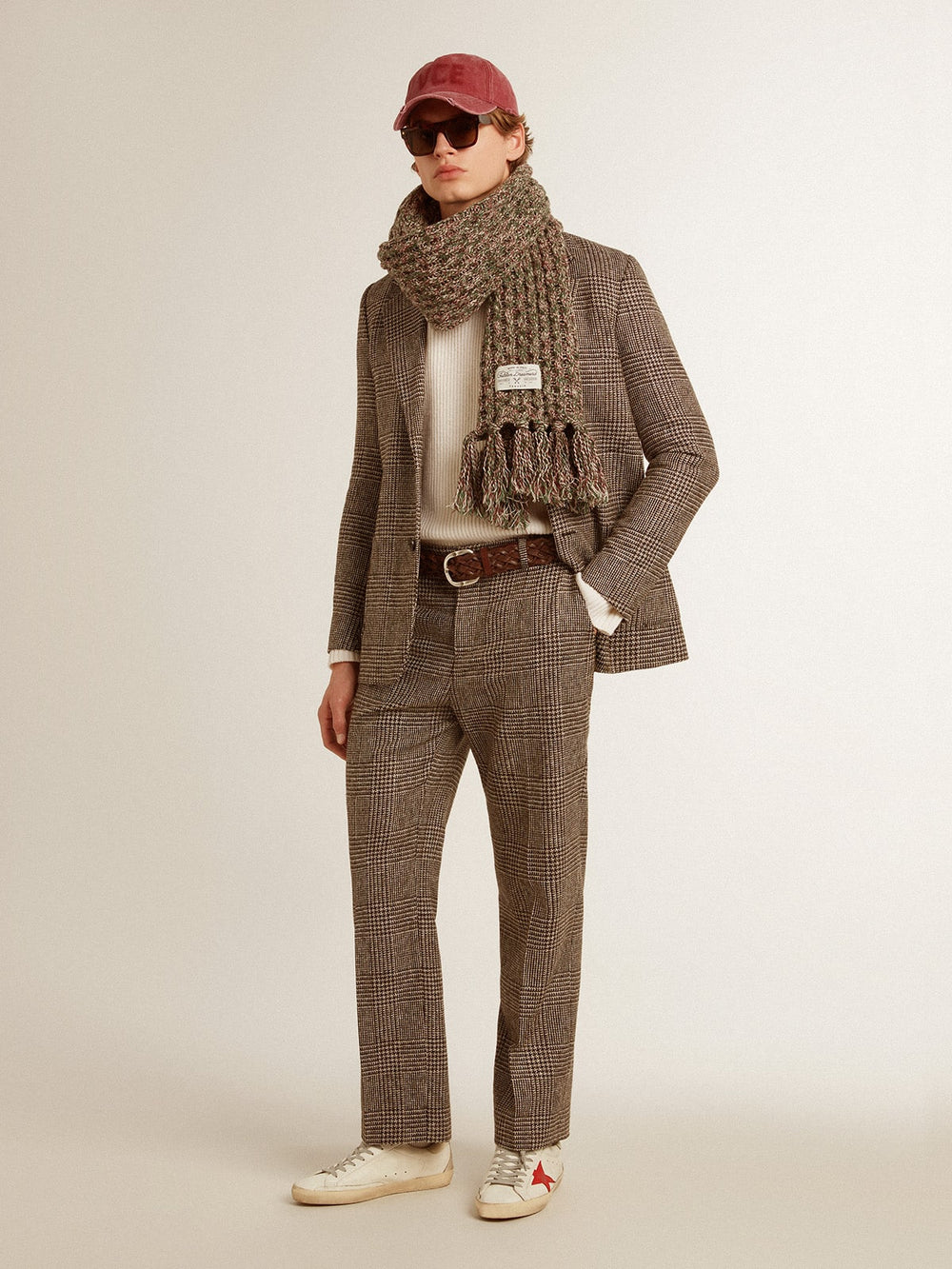 Men's soft houndstooth pants