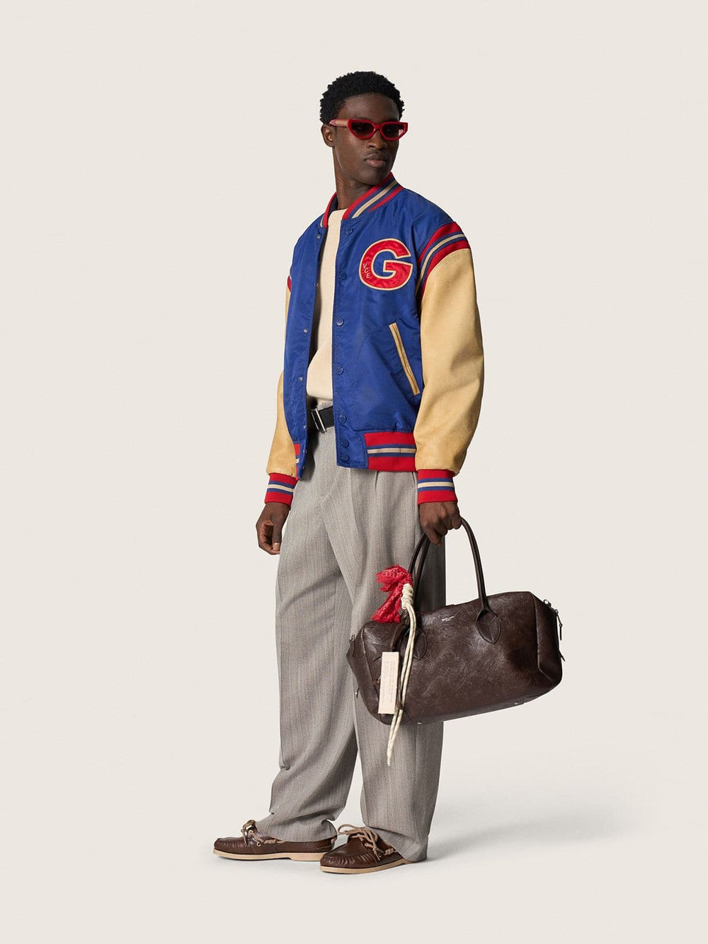 Men’s short-sleeved polo shirt in navy-blue merino wool