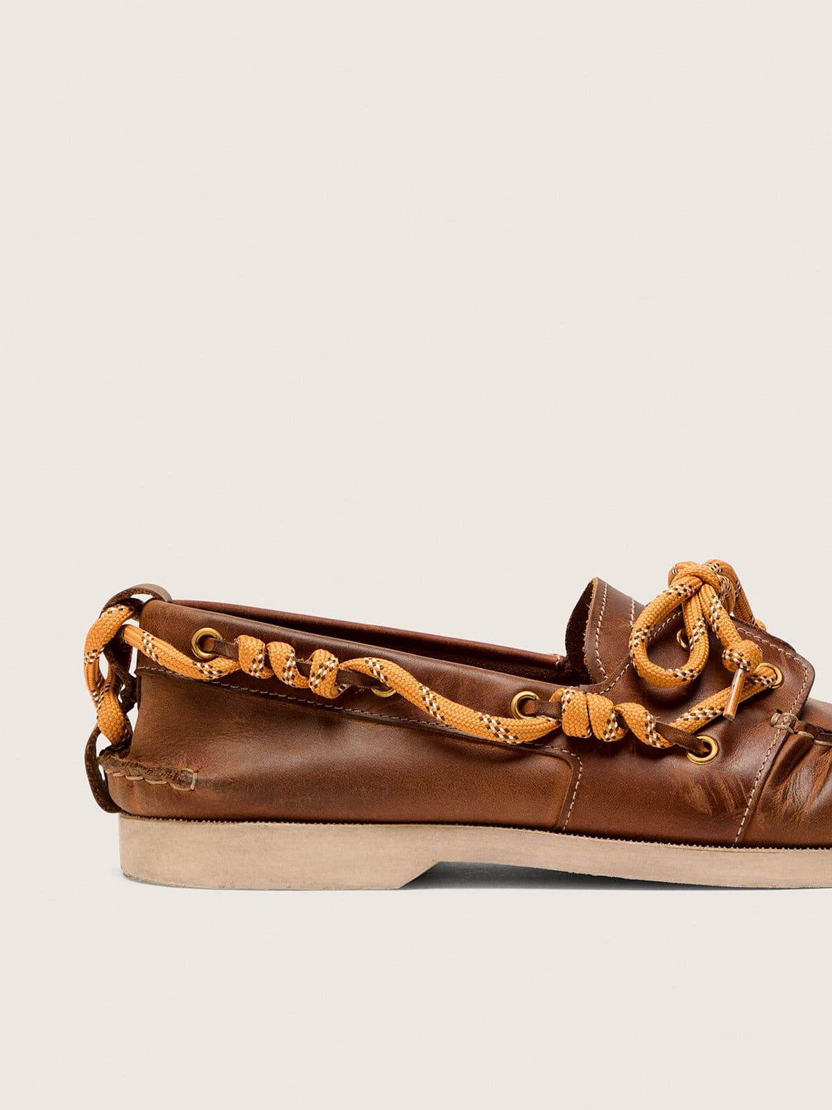 Men's Cruise loafer in tobacco-colored leather