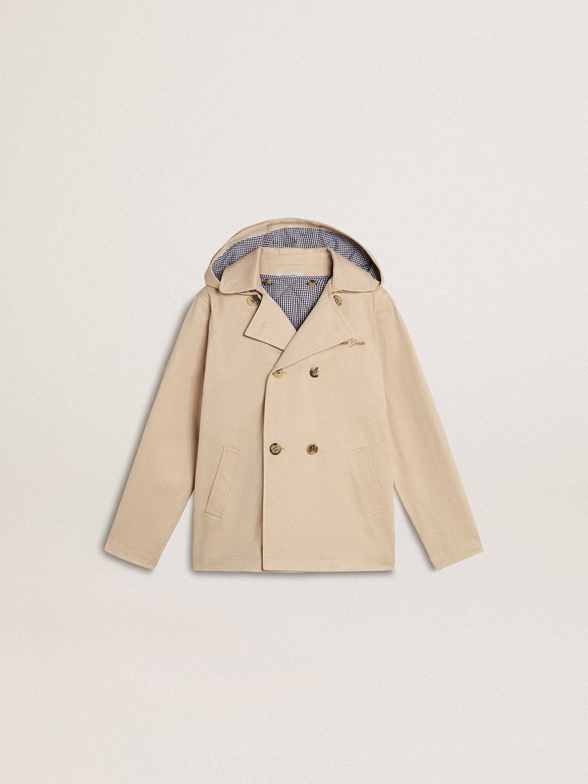 Kids’ trench jacket with removable inner gilet