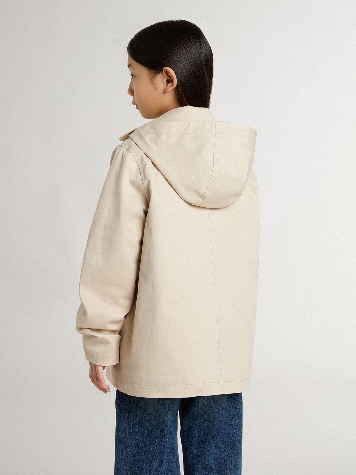 Kids’ trench jacket with removable inner gilet