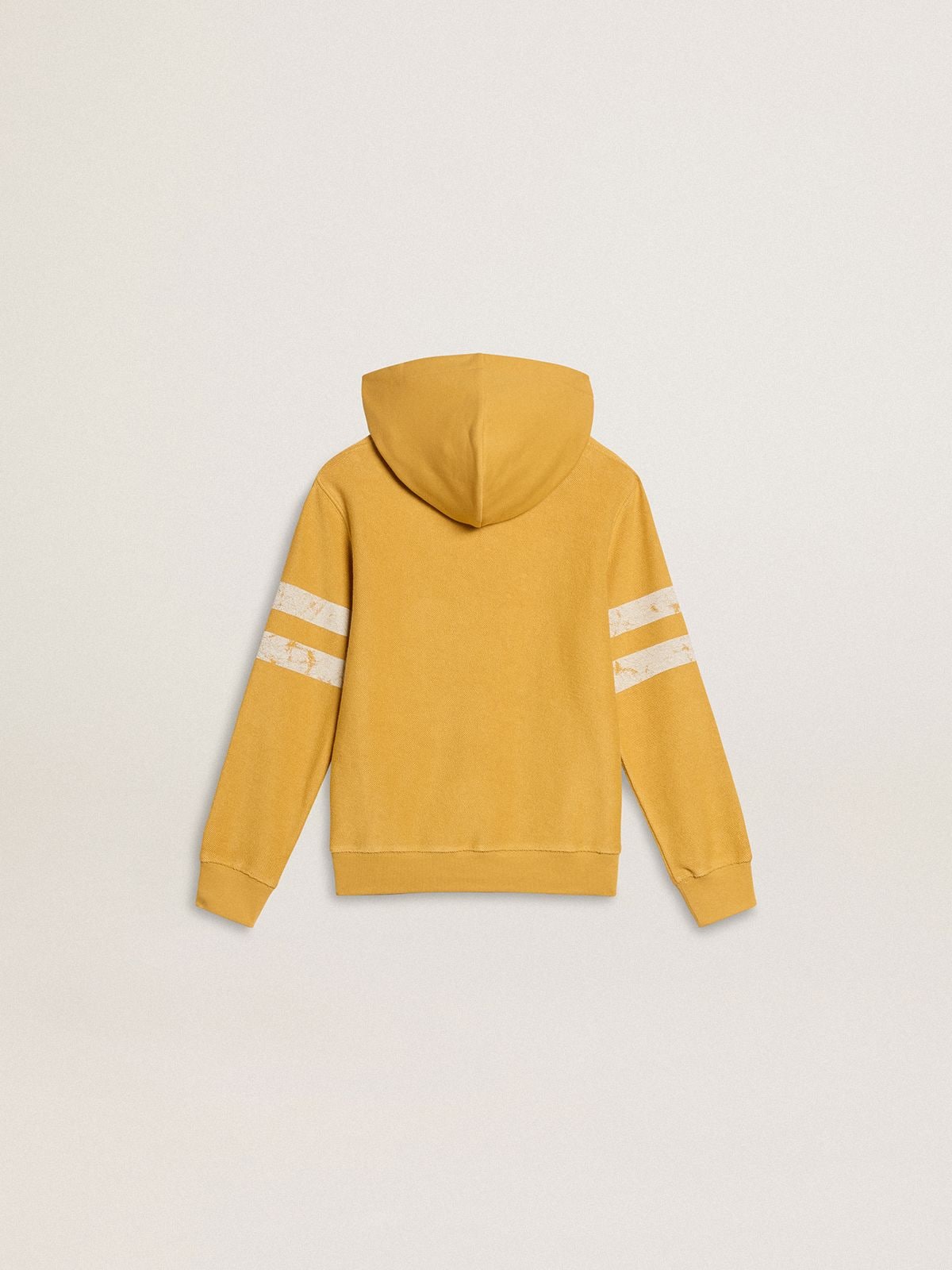 Kids’ yellow sweatshirt with vintage print