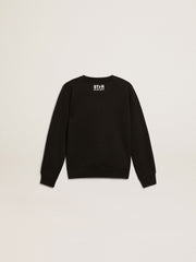 Boys’ black sweatshirt with white maxi star on the front