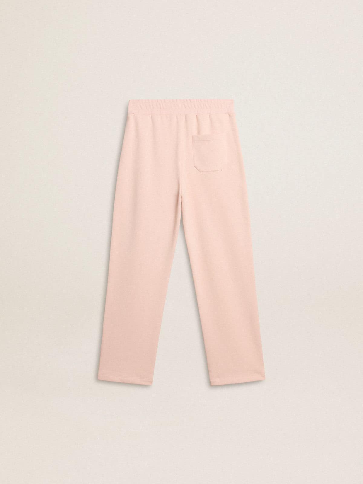 Girls’ pink joggers with print