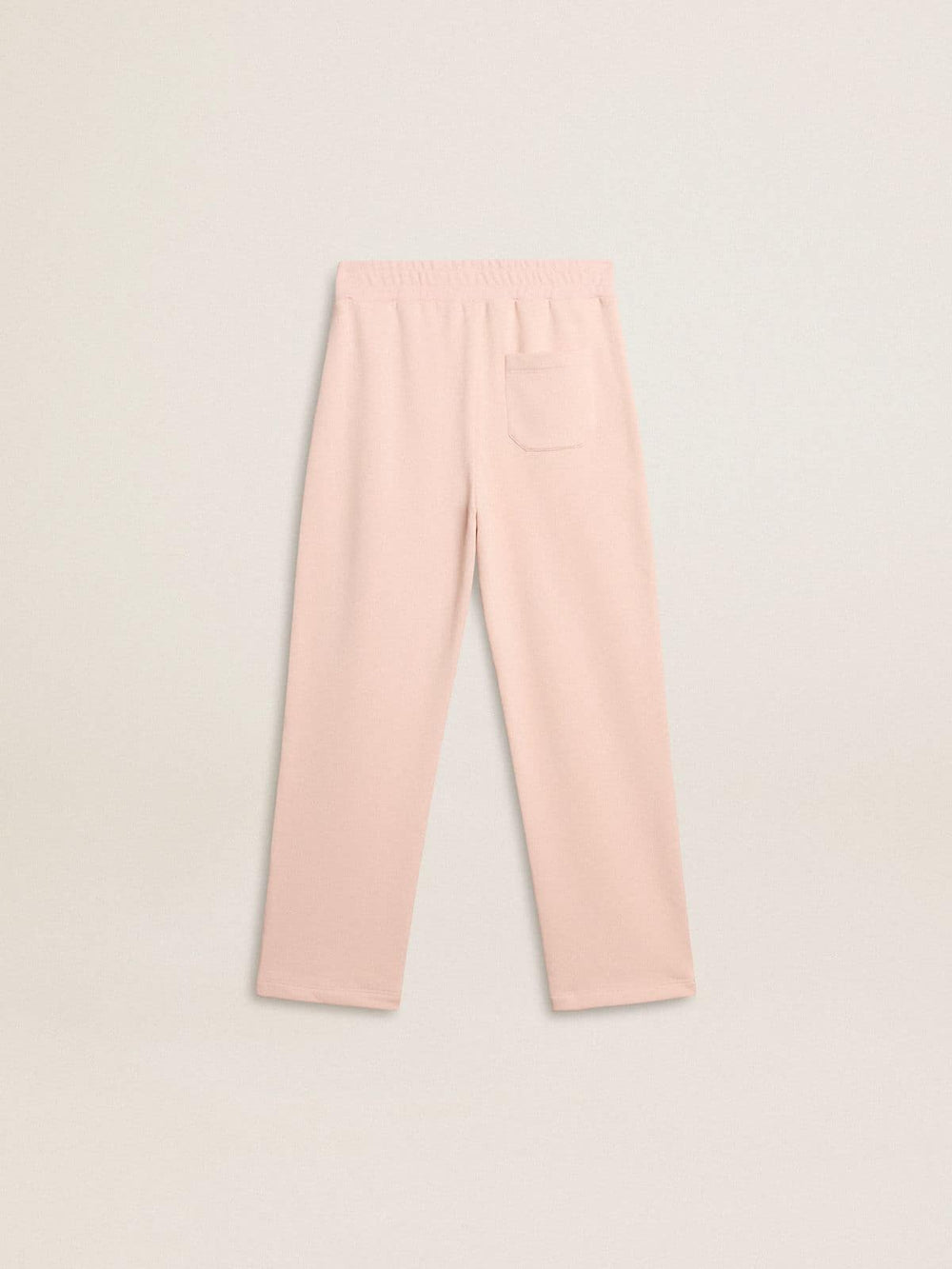 Girls’ pink joggers with print
