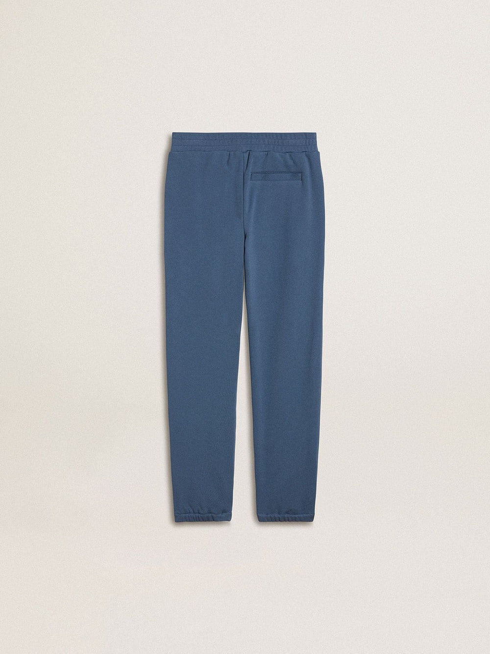 Kids’ blue joggers with embroidery