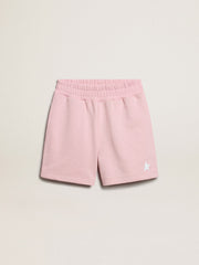 Girls’ shorts in pink with white star