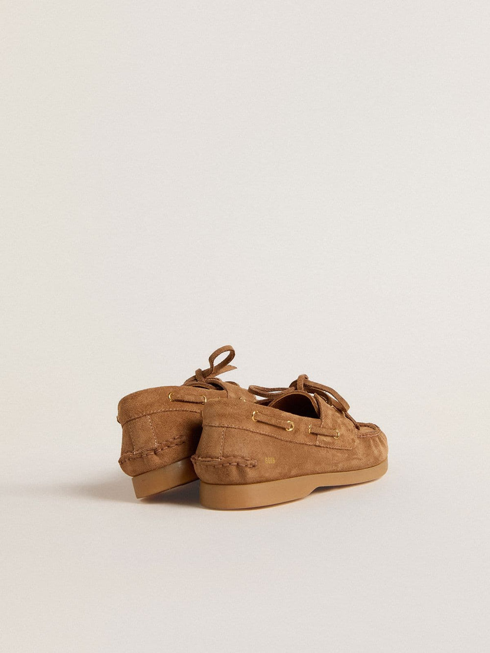 Junior Cruise loafer in light brown suede