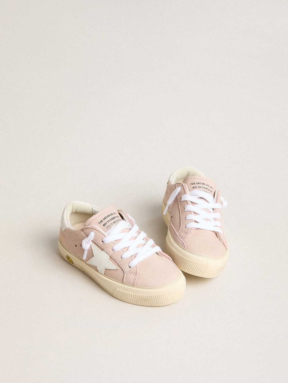 Pink May Teen with white leather star